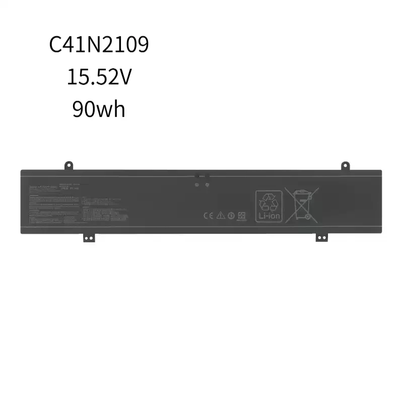 

Аккумулятор для ноутбука 15.52V 90Wh C41N2109 для ASUS ROG Strix G18 Flow X16 GV601RE-M5057X NR2203RM
