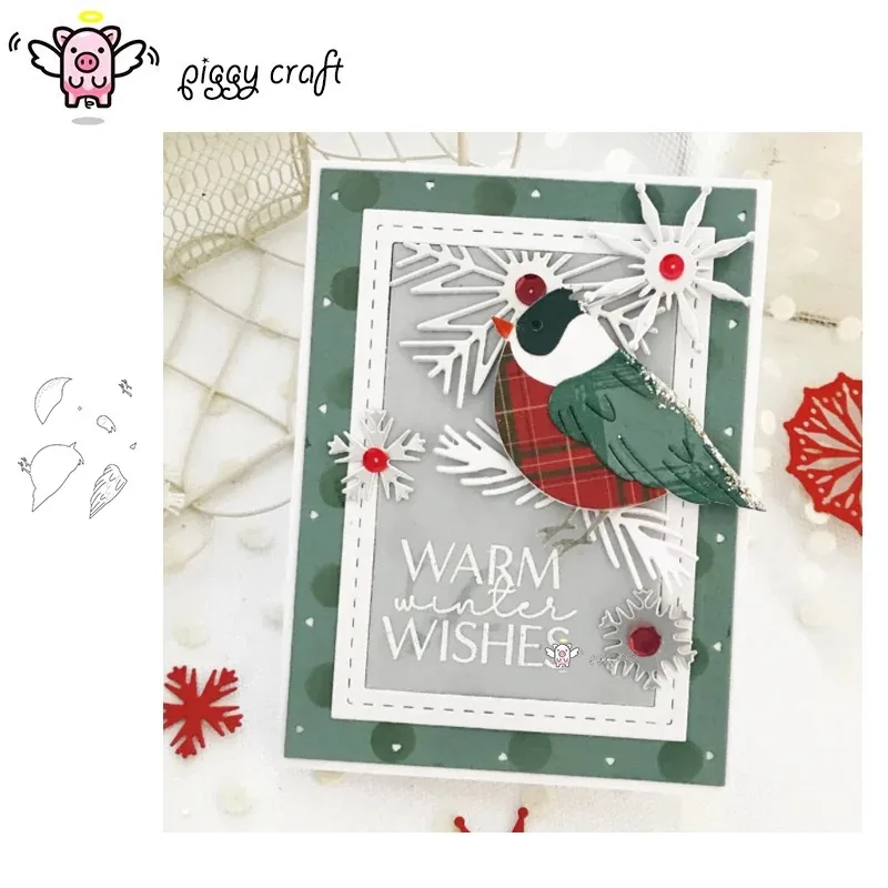 

1pc Piggy Craft metal cutting dies cut die mold New Bird decoration Scrapbook paper craft mold blade punch stencils dies