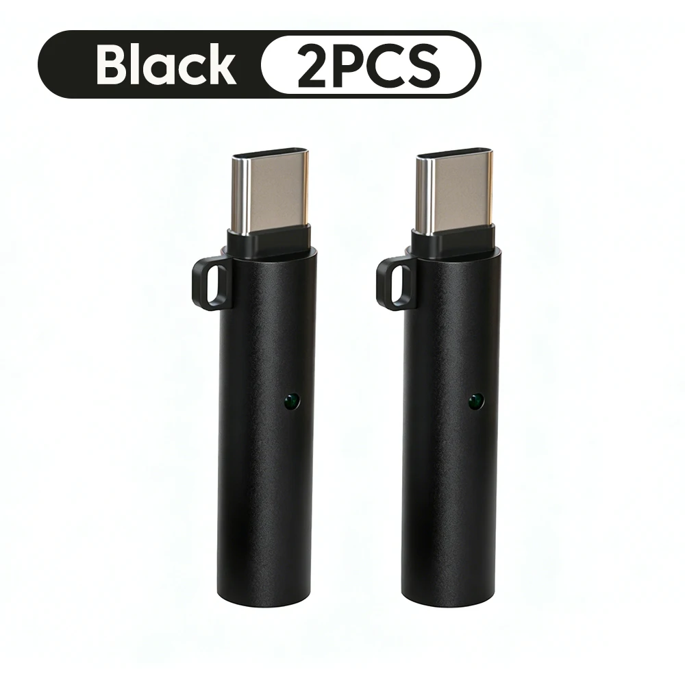 Tragbares Mini Typ-C Handy-Zigarettenanzünder Outdoor-Sicherheits-Luftgebläse USBC Zigarettenanzünder-Adapter für iPhone Samsung
