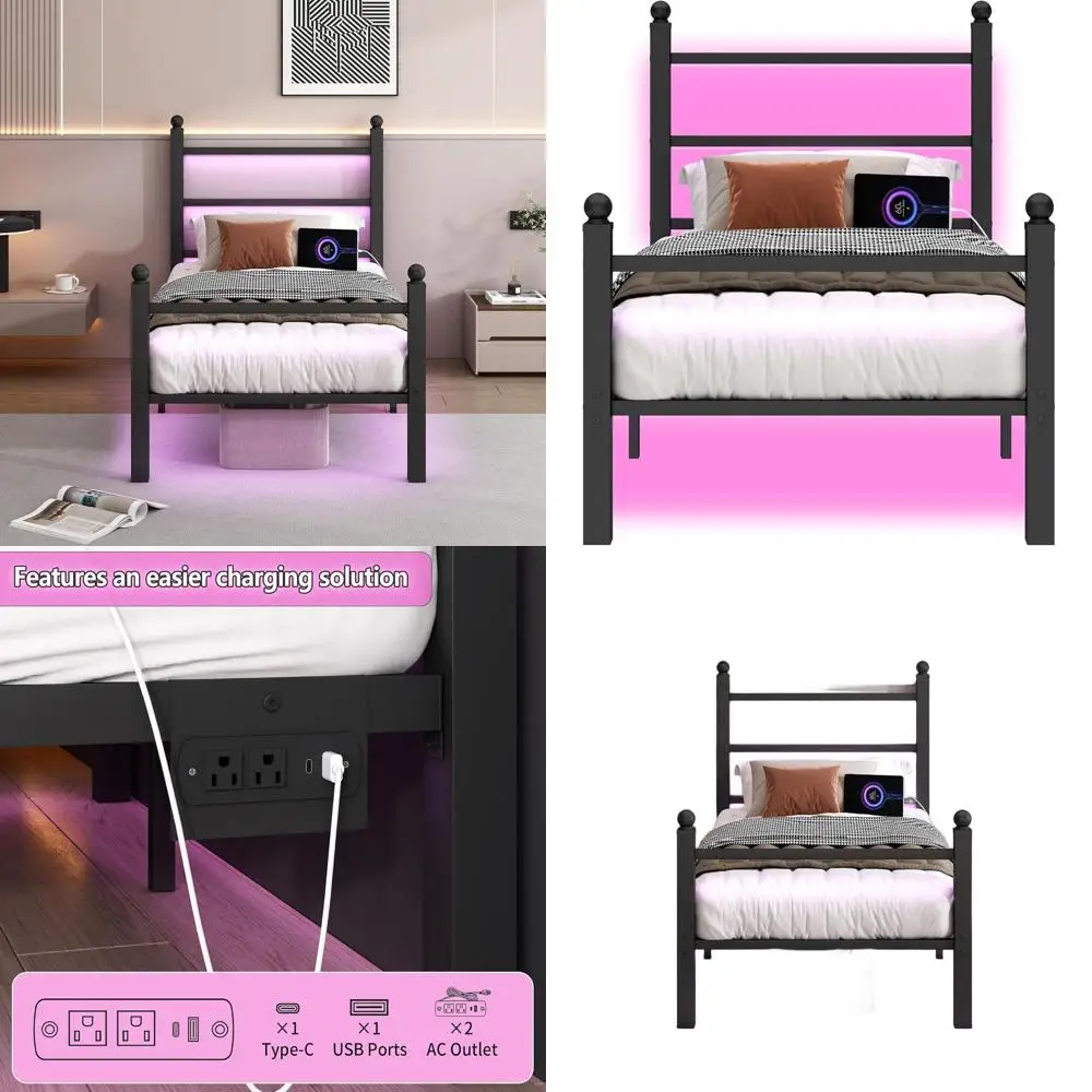 Black Steel Twin Be…