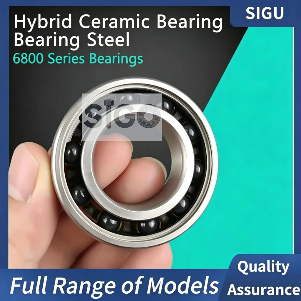 Bearing Steel Hybrid Ceramic Thin Wall Bearings 6818 6819 6820 6821 6822 6824-2RS Waterproof & Rust Proof
