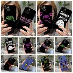 2023 NEW Poshlaya Molly Poshlaja Molli  Phone Case FOR IPhone 14 13 11 12 Pro 8 Plus X 13 Pro MAX XR XS MINI Soft Black Covers