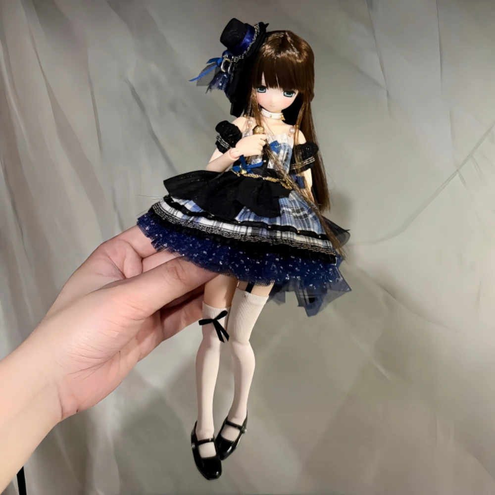 1/6 Doll's Clothes Suit for Azone Ob22 Ob24 Blyth Doll Diy Girl Toys Dress Up Play House Fashion Gift Doll Accessories, No Doll