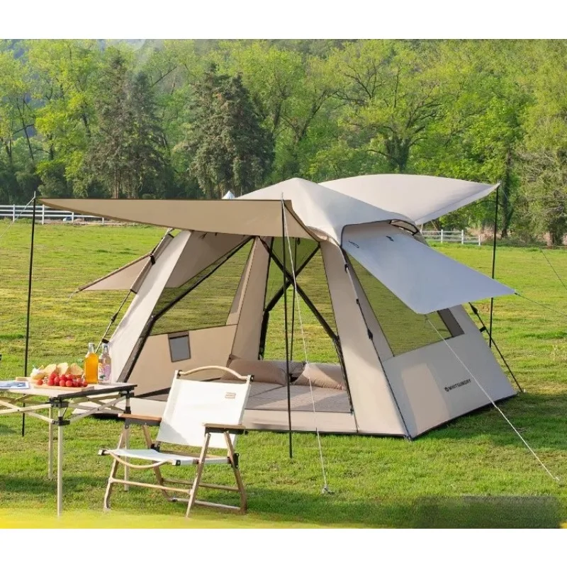 

Tent Outdoor Portable Folding Field Camping Full Set of Camping Equipment Picnic Fully Automatic Thickened Rainproof