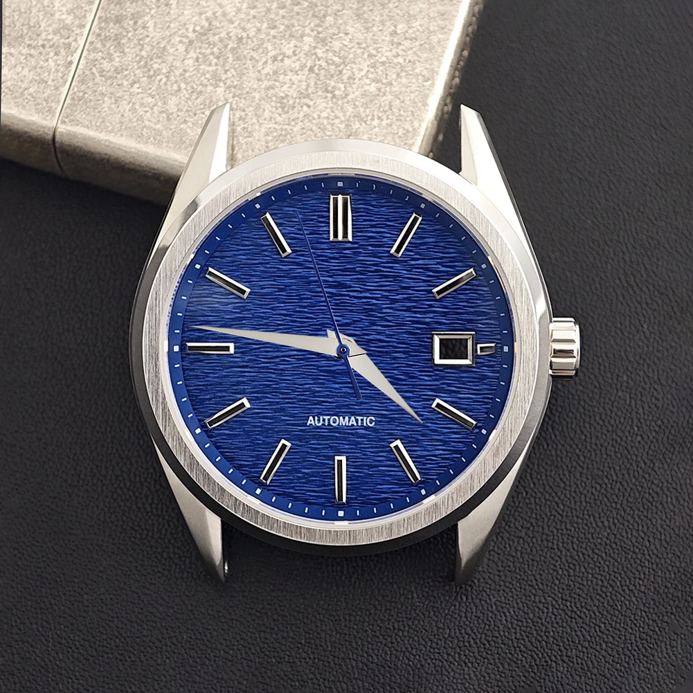 NH35 case 39.5mm case 33.5mm Dial for GS Style Mod sapphire glass mirror surface watch case for NH35 movement watch parts