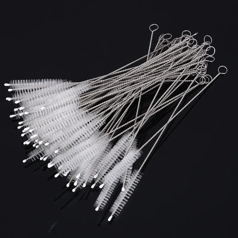 50/100PCS Stainless steel Smoke Pipe Cleaning brush Tobacco Pipe Cleaner Strip Baby Bottle Cleaner Brush Smoking pipe Cleaners view 5