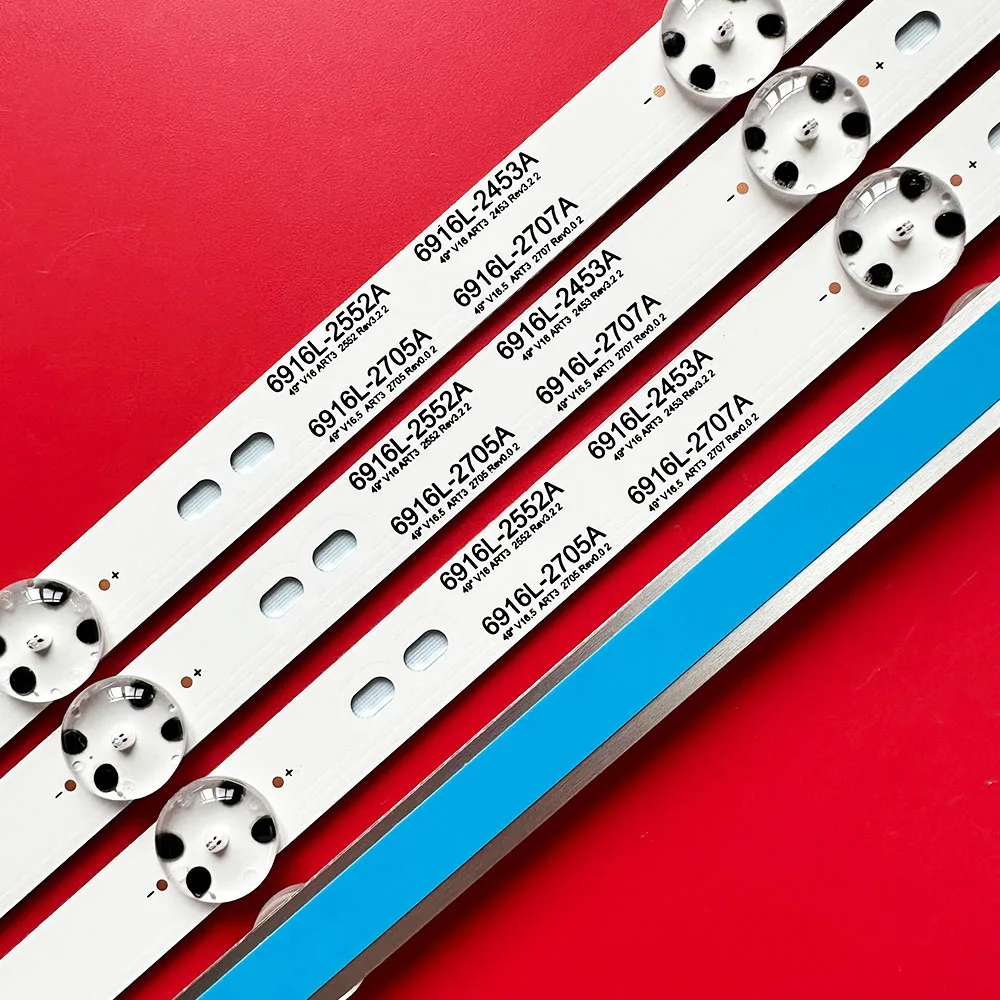 Светодиодная подсветка 1/2TV для 6916L-2551A 6916L-2552A 6916L-2452A 6916L-2453A 49UH676V 49UH650V 49UH6500 49UH661V 49UH668V