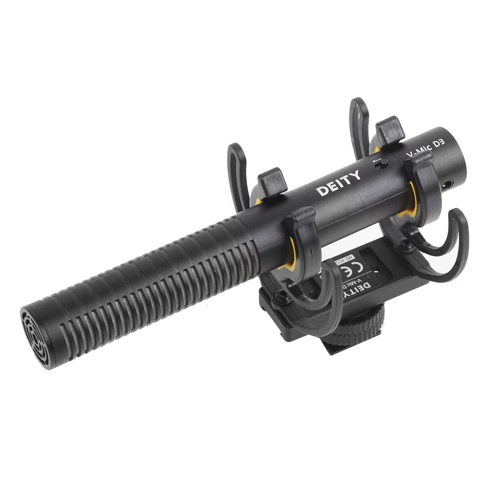 Deity V-Mic D3 Superior Condenser Microphone Professional Off-axis Performance Polar Pattern Low Distortion THD Microphone