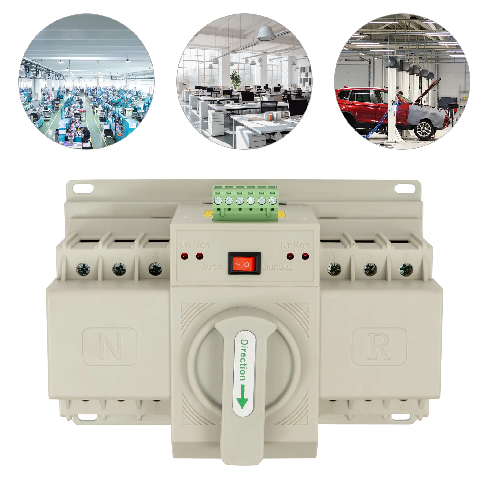 Dual Power Transfer Switch For Homes/High-Rise Buildings/Factories - Easy Operation&English Manual, Multiple Interfaces