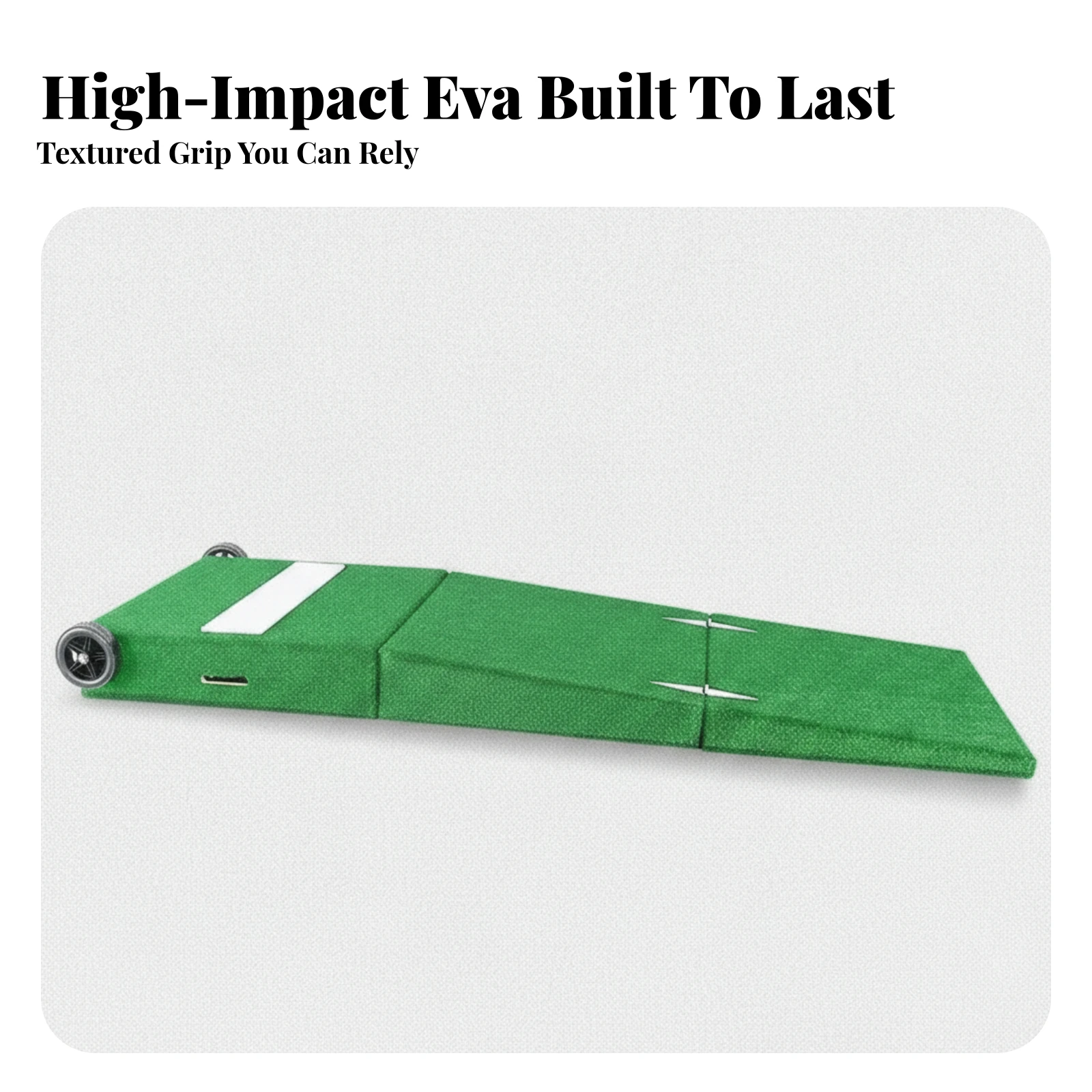 Pitching Mound Training Mat Long-Lasting Pitching Mound Mat Nonslip High Traction for Baseball, Backyard, Garage