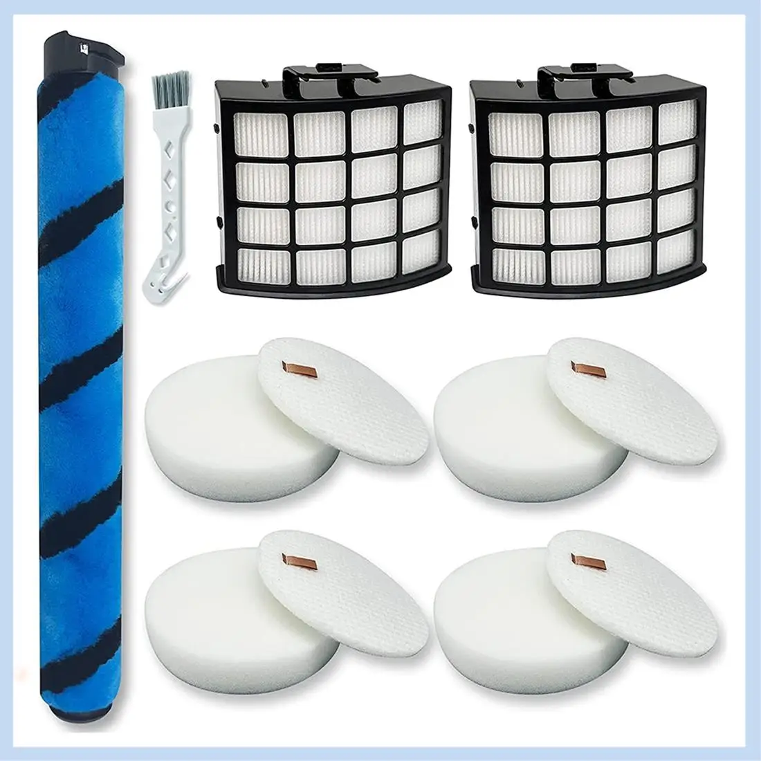 

MLGB-Filter Replacement Acessories For Shark AZ2002 AZ2000 AZ2000W Vertex Duoclean Powerfin Upright Vacuum,Accessories