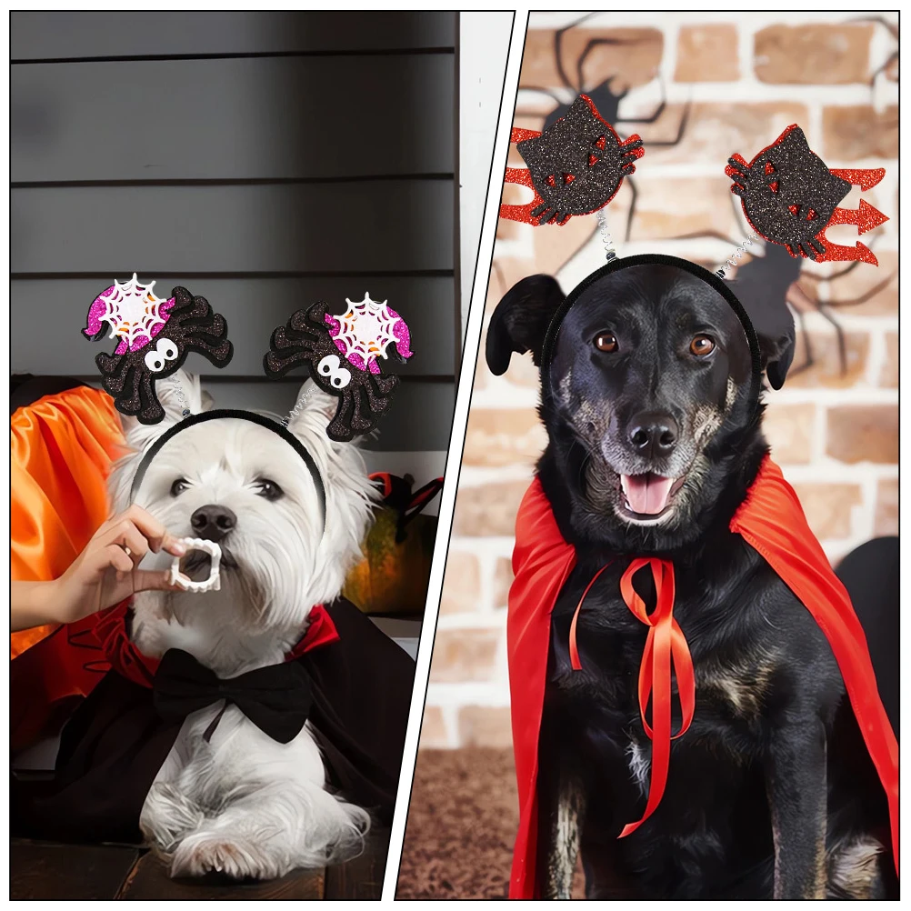 

Faux Pet Headband Halloween Decor Headbands for Hat Gothic Costume Headdress Miss