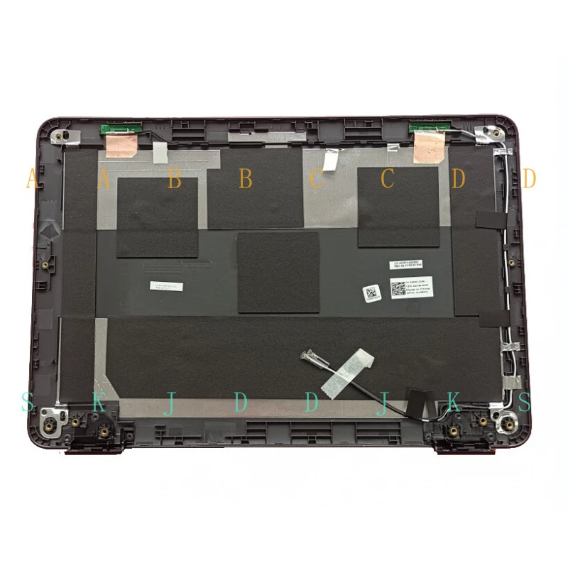 

M New 0J08G3 For Dell Chromebook 11 3100 LCD Rear Top Lid Back Cover w/Antenna