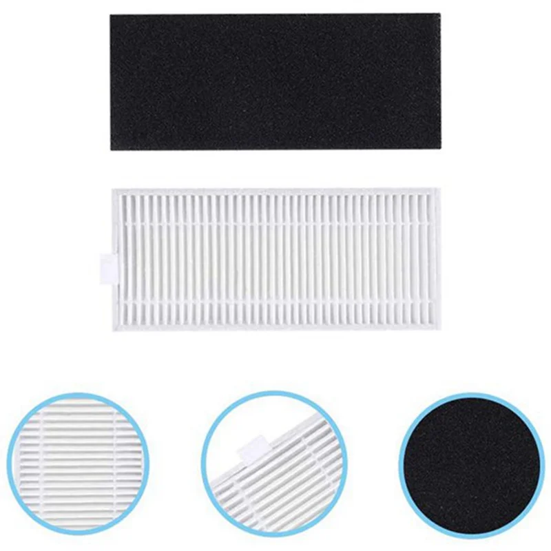 Appliance Parts 12Pcs For OKP K7 / K8 / L3 / Lefant M201 / T800 / U180 / M501-B / F1 / T700 / M520/M571/M301 Hepa Filter Replace