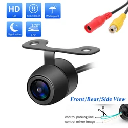 Cmos Car Rear / Front / Side View Reversing Camera Waterproof Car Rear Hd Back Pull Camera Large Angle Degree Hd Camera