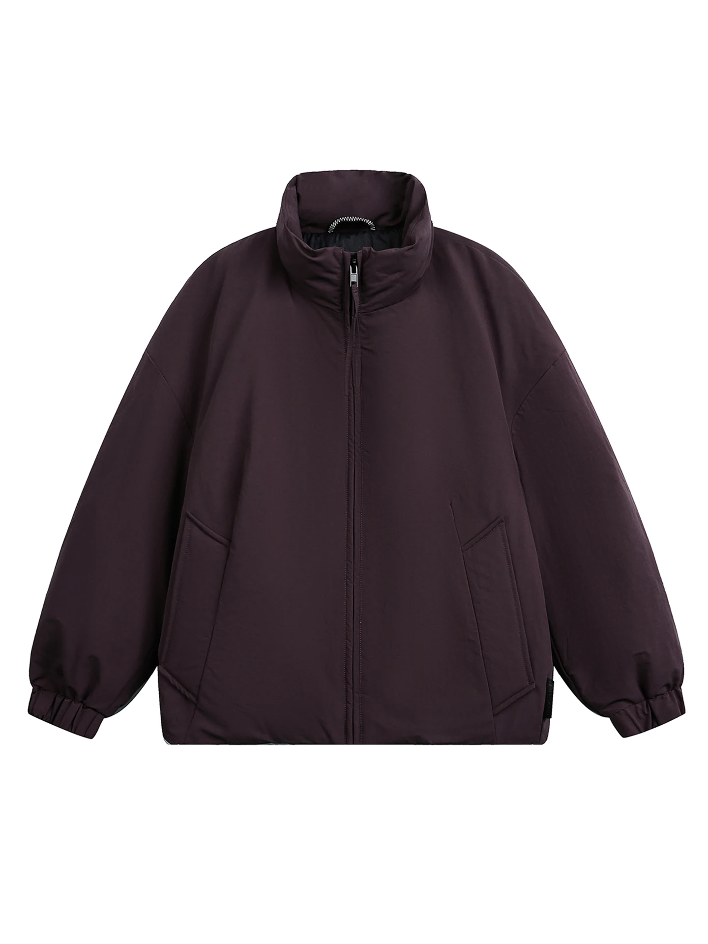 

Nted American Retro Color Simple Stand Collar Men's down Jaet Winter Du Feather Warmth Mountain Climbing Coat