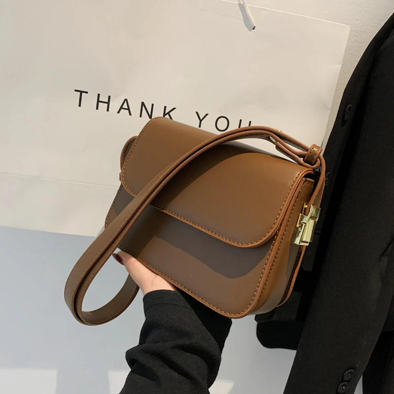 

New Fashion Women Bag High Quality PU Leather Shoulder Bags Hasp Envelope Handbags Crossbody Bags Ladies Messenger Bags