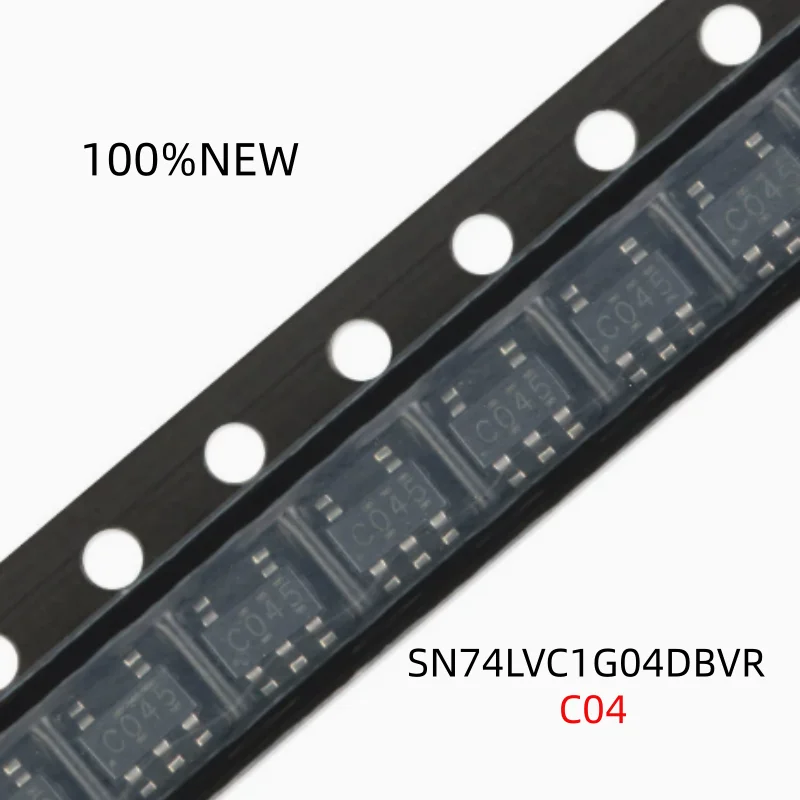 (20 Pieces) 100% New Sn74Lvc1G04Dbvr Silk Screen C045 C04F C04 Package Sot-23-5 Single-Way Inverter Smd Logic Chip