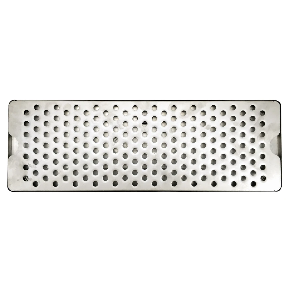 Kegland PUNCHED KEGLAND STAINLESS STEEL COUNTER TOP DRIP TRAY (50CM)  beer brewing