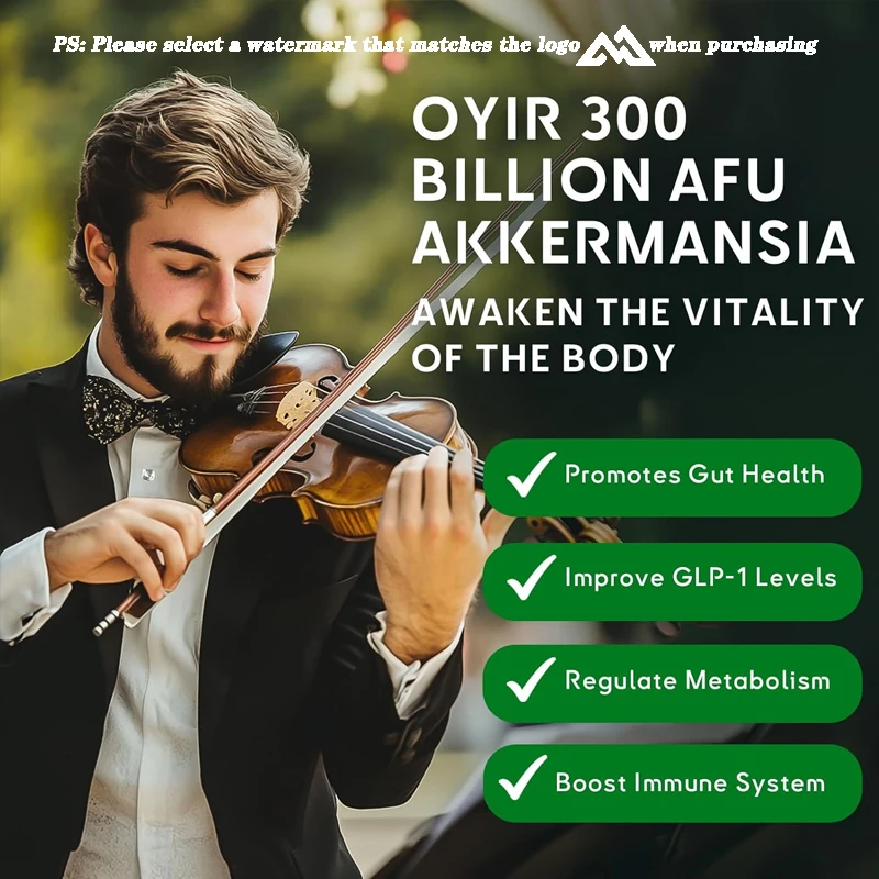 300 billion AFU Akkermansia GLP-1 probiotics | Digestive, immune, overall health | Enhance intestinal lining function