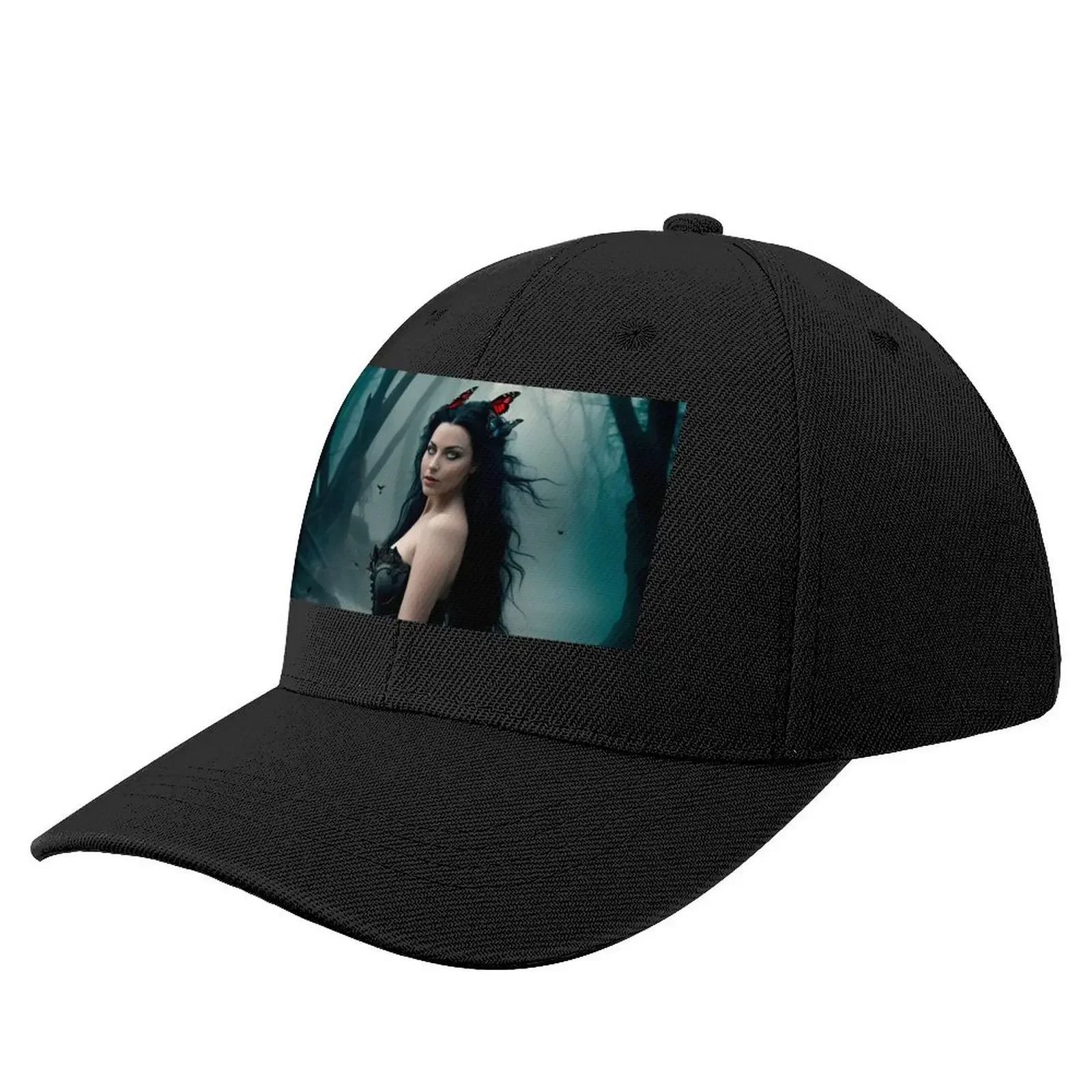 

Amy Lee Evanescence gothic forest Baseball Cap Golf Wear dad hat Horse Hat Caps Women Men's