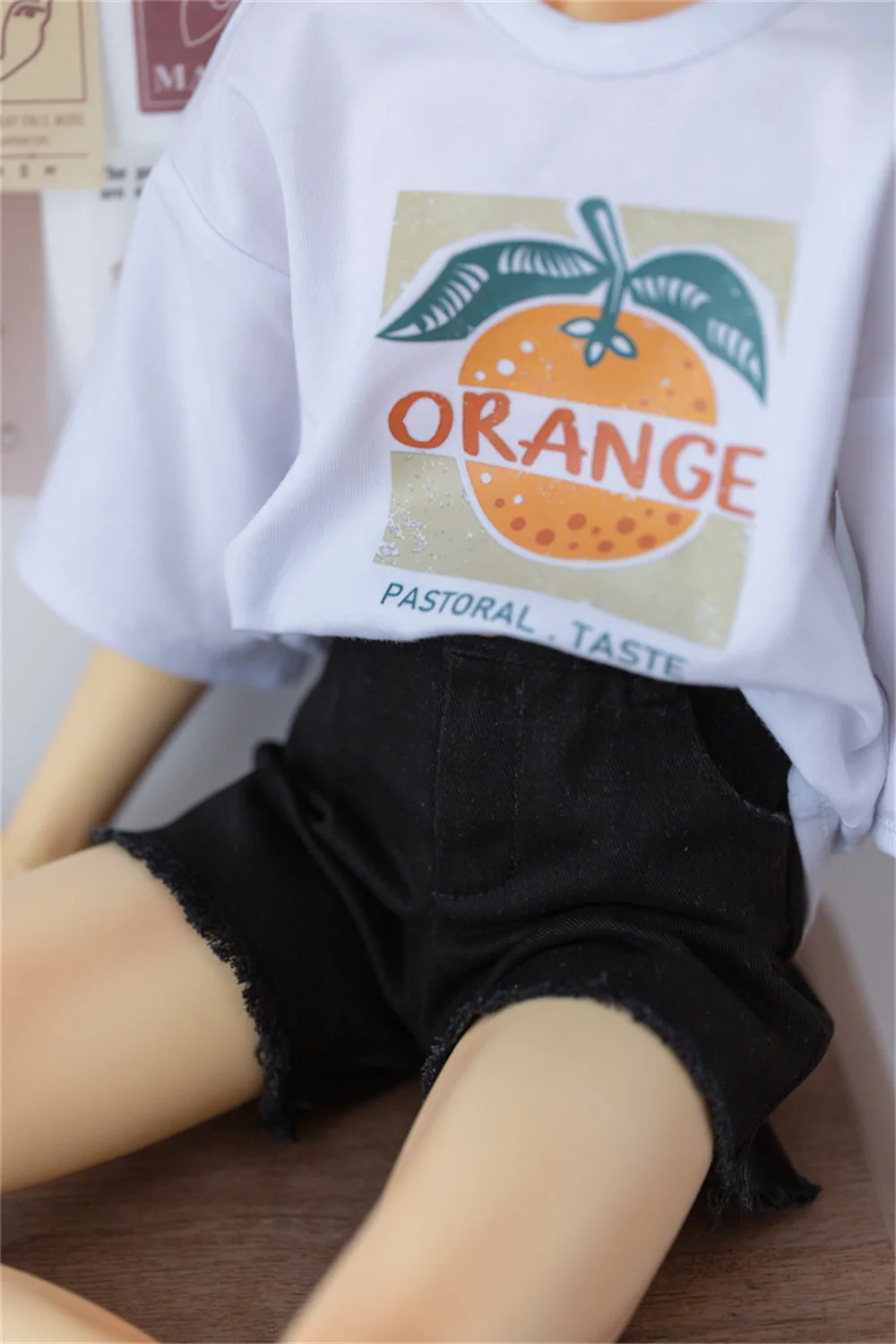 Bjd shorts 1/3 1/4 1/6 tio id75 bjd boneca shorts casuais acessórios bjd