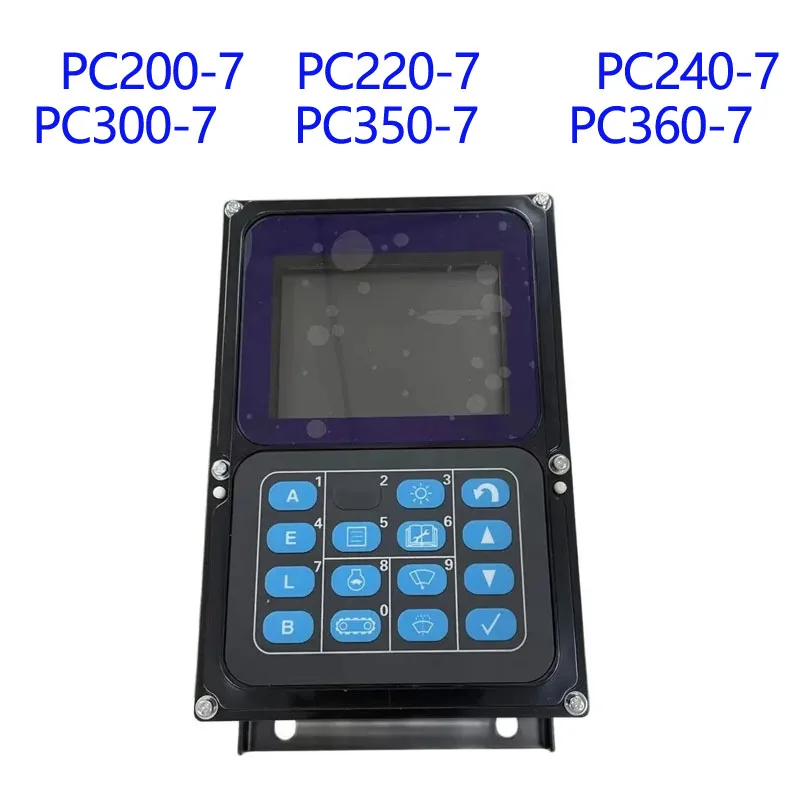 Excavator Monitor Display Panel 7835-12-3007 7835-12-1008 7835-12-1007 7835-12-1006 for Komatsu PC200-7 PC210-7 PC300-7 PC360-7