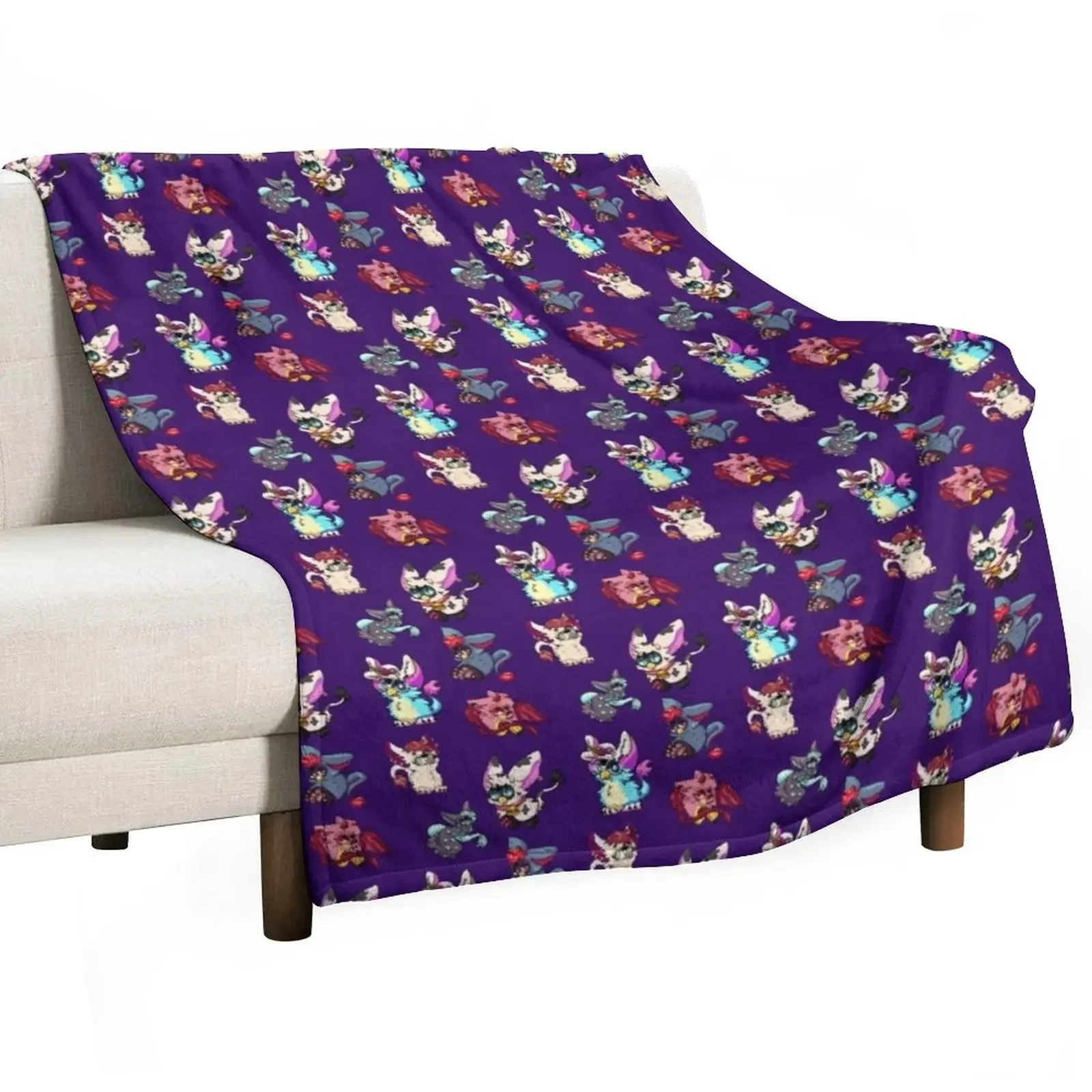 Collecting Furbies Throw Blanket blankets ands Extra Large Throw Thermal warm winter Blankets