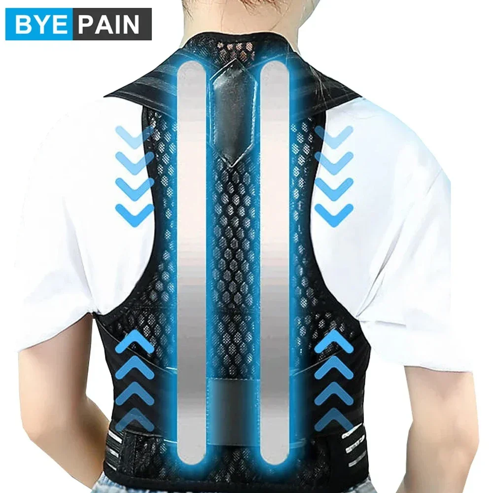 

Posture Corrector, Updated Upper Back Posture Brace for Teenagers Boys Girls Spinal Support to Improve Slouch, Prevent Humpback