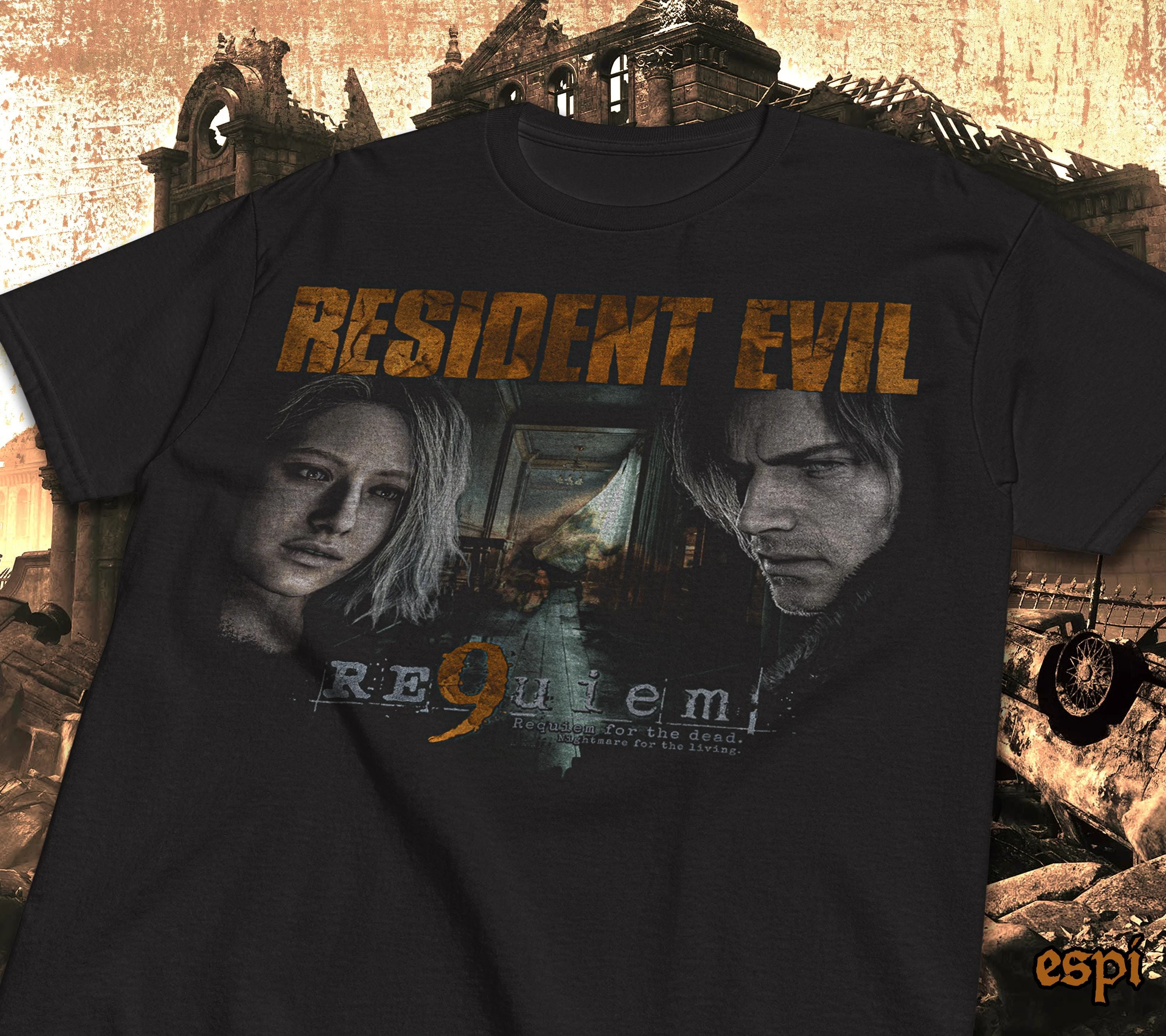 Resident Evil 9 T-shirt - Requiem Movie Style T-shirt for Daily Wear Printed T-shirt