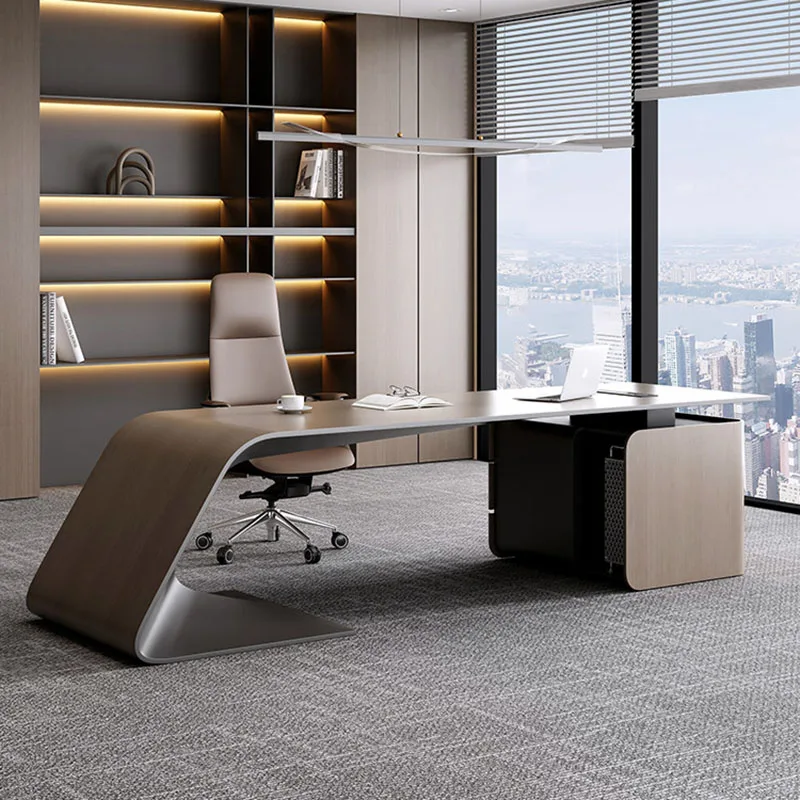 Mid Century Office Desk Reception Organizers Conference Office Desk Executive Universal Entertainment Tavolino Trendy Furniture