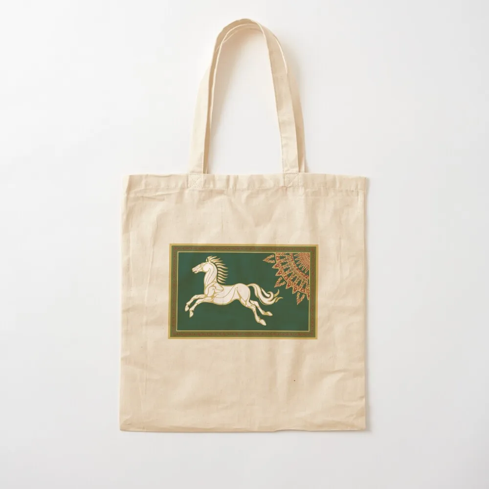 

Flag of Rohan Tote Bag reusable shopping bags Canvas Women's bag