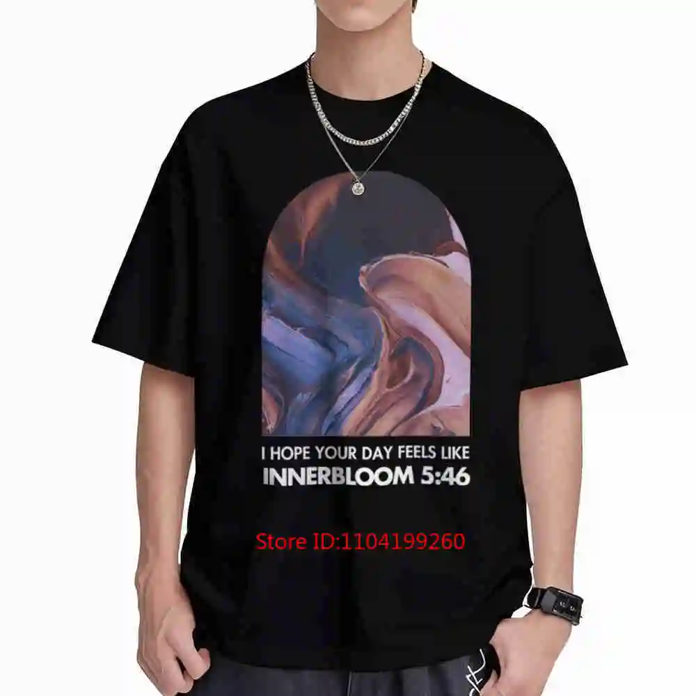House Music Rufus Du Sol I Hope Your Day Feels Like Innerbloom Short Sleeve Tee 100% Cotton T-Shirt