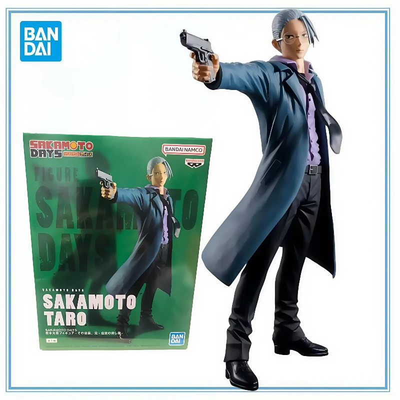 

BANDAI in Stock Genuine BANPRESTO Anime SAKAMOTO DAYS SAKAMOTO TARO FIGURE Action Figurine Anime Cartoon Model Decoration