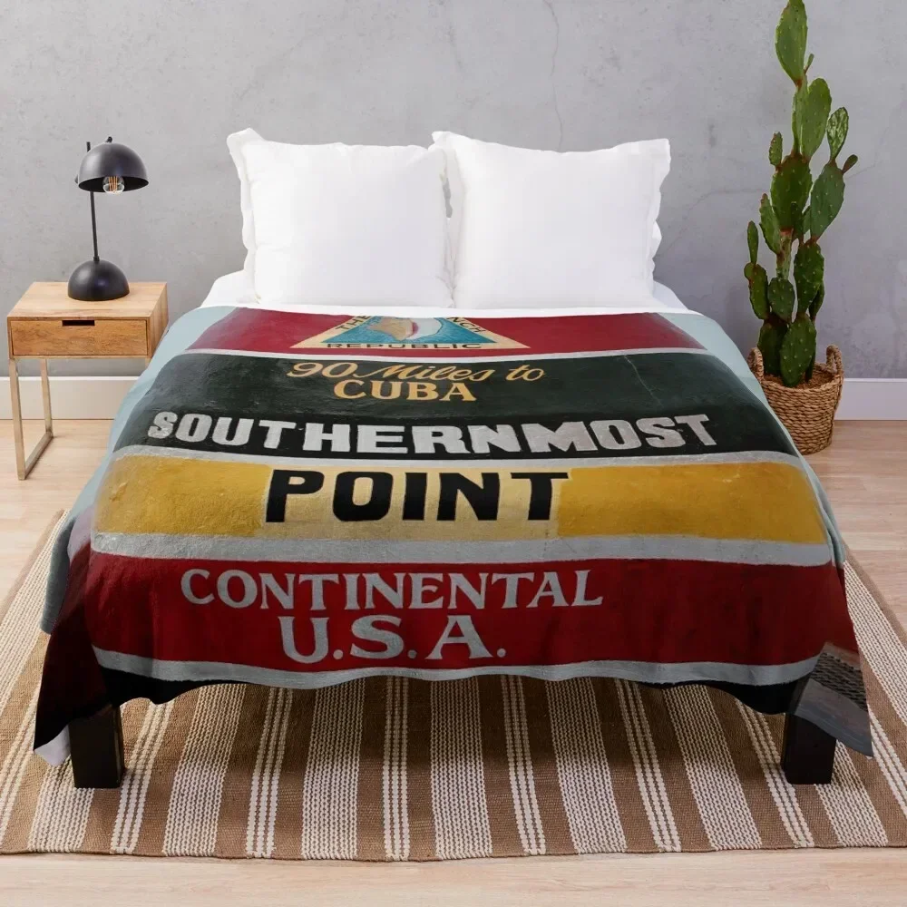 

Key West Throw Blanket Lightweight Warm Blanket for Travel Camping