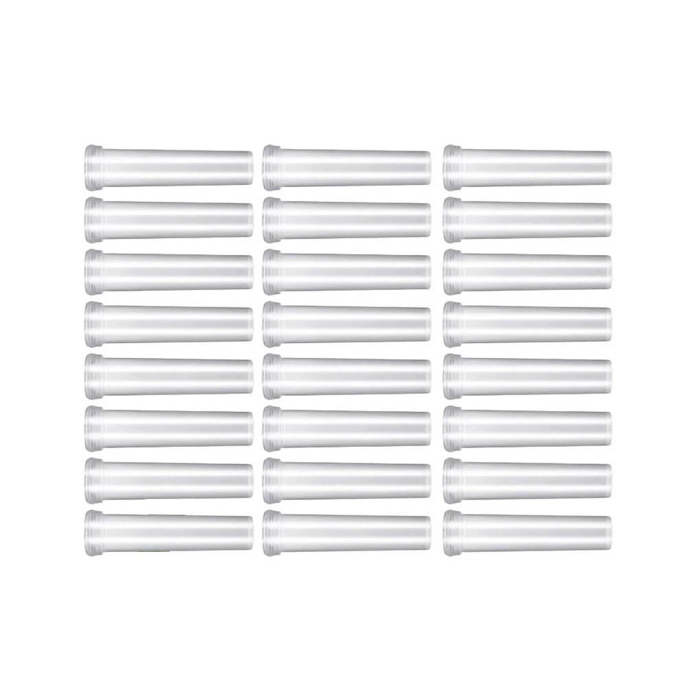 Floral Test Tubes 50/100 pcs Clear Plastic Tubes with Cap for Fresh For Flowers Home Office Wedding Decoration