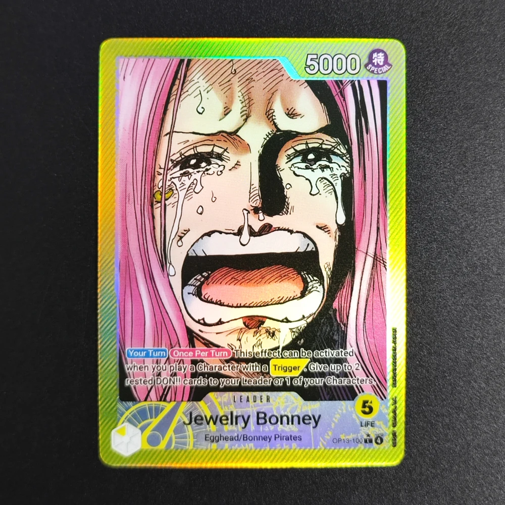 Proxy One Piece English Jewelry Bonney EB04-001 OP15-086 ST02-007 OP13-100 OP12-118 OP07-019 Game Collection Card Toy - view 6