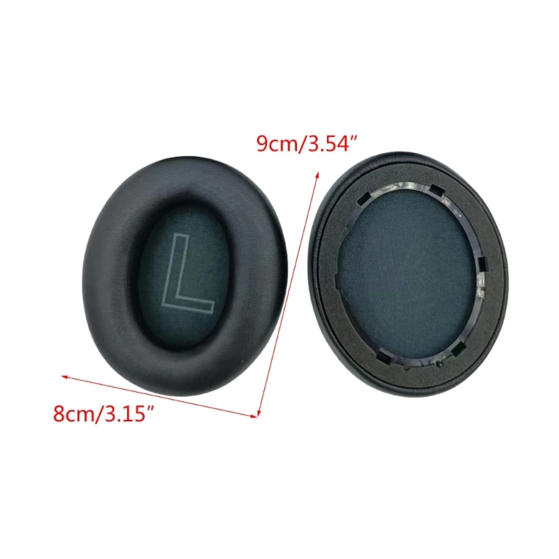 سماعات رأس AnkerSoundcore وq20bt ، وسادات أذن من الفوم المرن ، وسادات أذن ، وإسفنجة ، واستبدال الوسائد ، زوج واحد