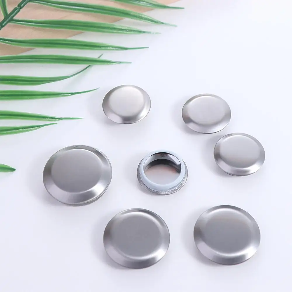 

Decorative Covers Stainless Steel Sink Hole Cover Anti-leakage Silver Faucet Hole Cover Round Drainage Seal Plug Home