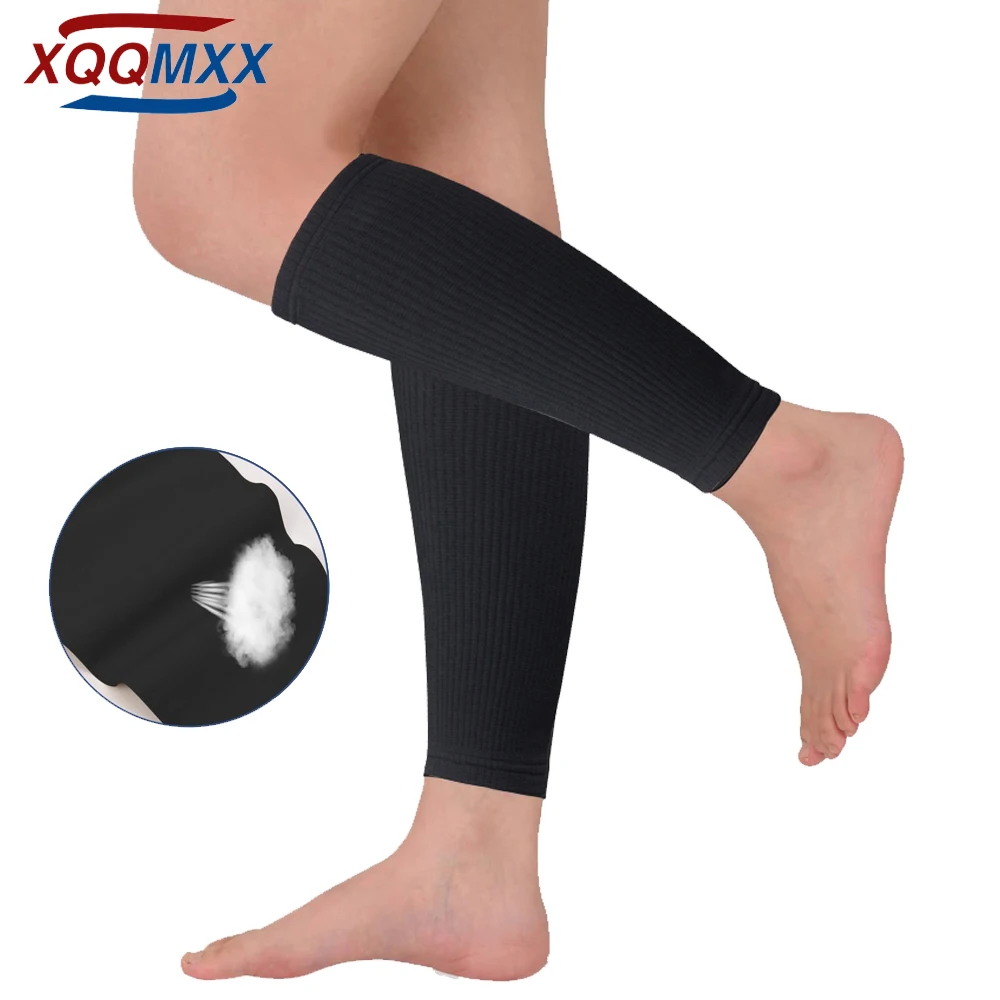 

1Pair Calf Compression Sleeve Men and Women Footless Compression Socks for Leg Support, Shin Splints, Pain Relief