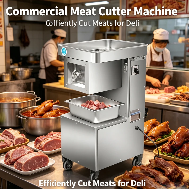 Commercial Kitchen Grinder - Elektrikli Et Kesme Makinesi Tam Otomatik