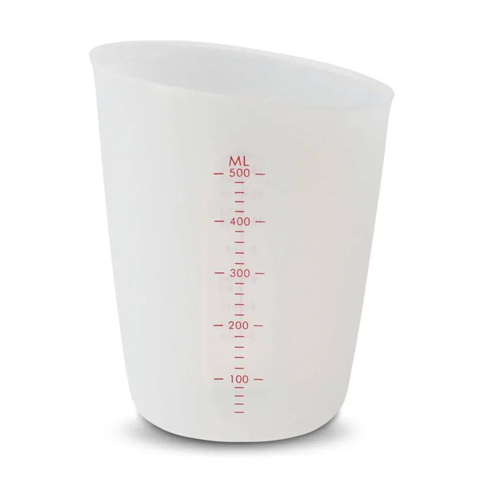 

250/500 мл силиконовый мерный стакан прозрачный со шкалой пищевые разделительные чашки DIY торт эпоксидная смола инструменты для изготовления ювелирных изделий