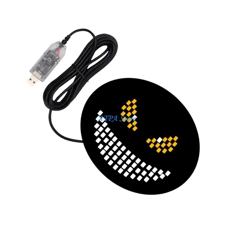 U13C Playful Expression Car Decoration Light Acrylic Material For Vehicle Window Sticker