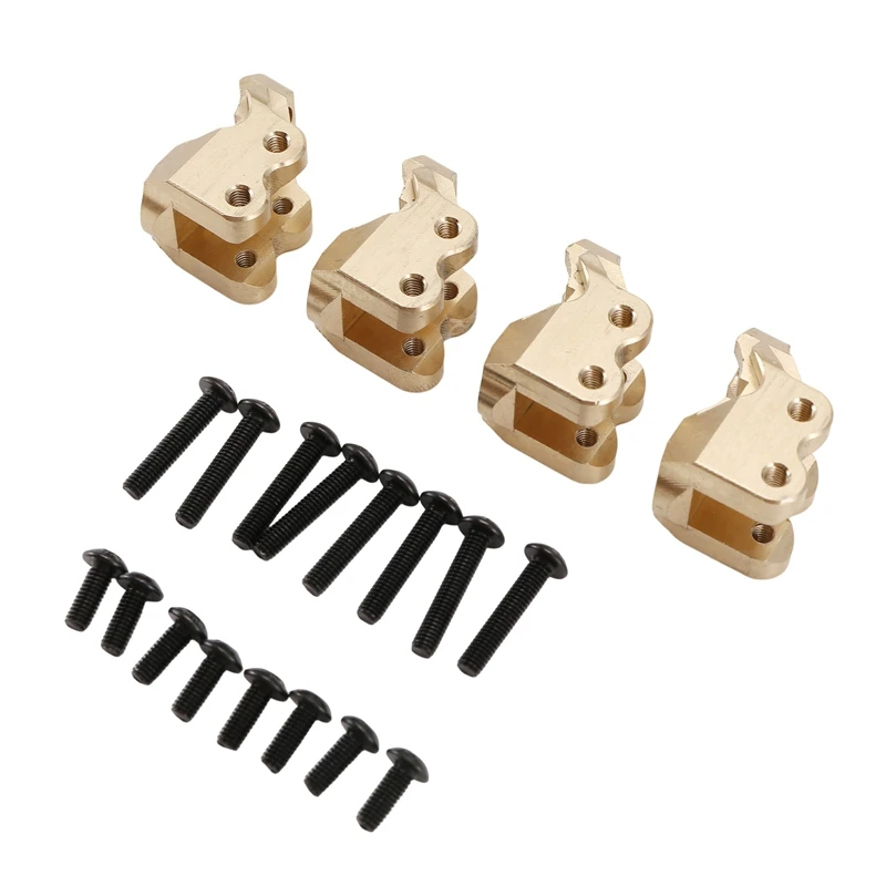 Kit de fixação de tirante de latão para atualização de carro RC para MJX H8H 1/10 YK4102 YK4103 YK4104 YK4106 YK4082 YK4083 Peça de atualização de carro RC