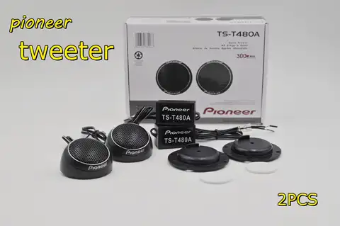 pioneer Car Stereo Speakers Music Soft Dome Balanced Car Tweeters 300W Car Audio Silk Film Speaker Boxes High-Pitched Modificat