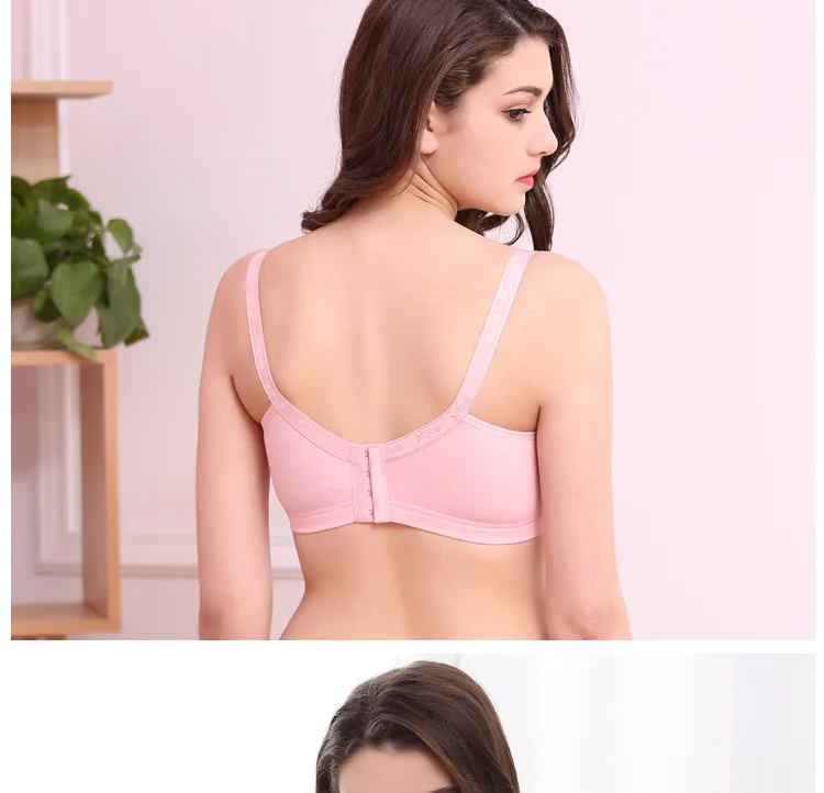Drahtloser Still-BH aus Baumwolle für Schwangere, Schwangerschafts-Still-Schlafunterwäsche, Soutien Gorge Allaitement – Detail 19