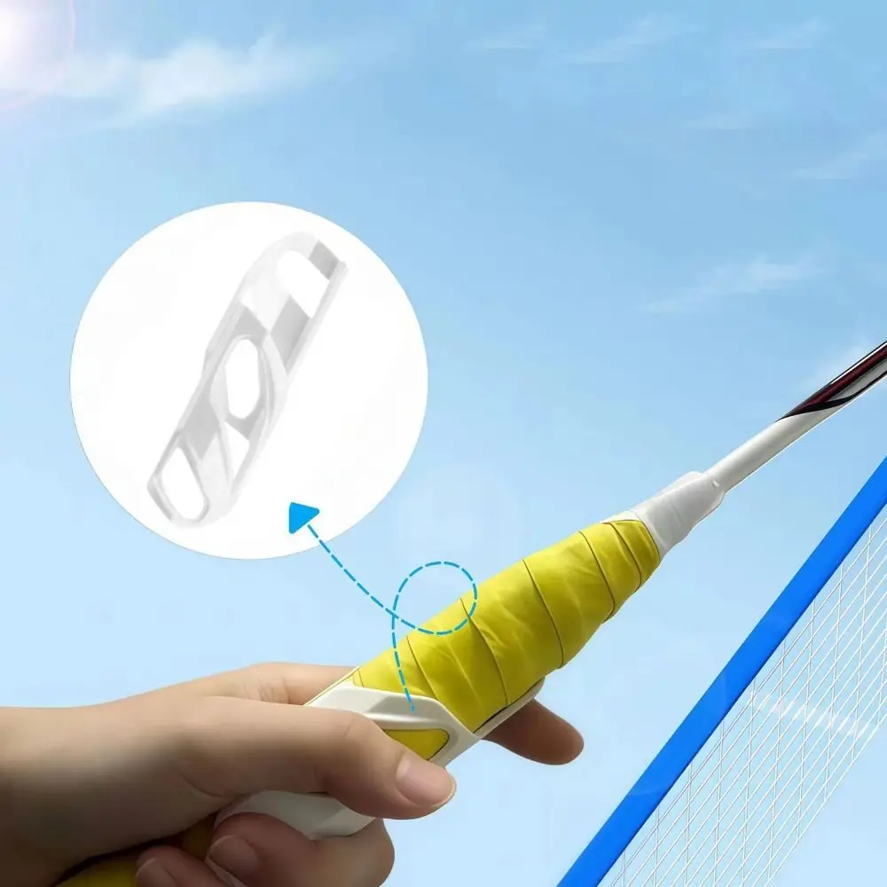 Universal Badminton Grip Aid Easy Installation Durable Badminton Grip Assistance Improve Skills Racquet Corrector
