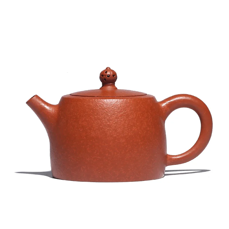 Zanghutianxia Yixing Pure Handmade Purple Clay Teapot Raw Ore Old Materials Pear Skin Cinnabar Sand Teapot Kung Fu Tea Set Serie