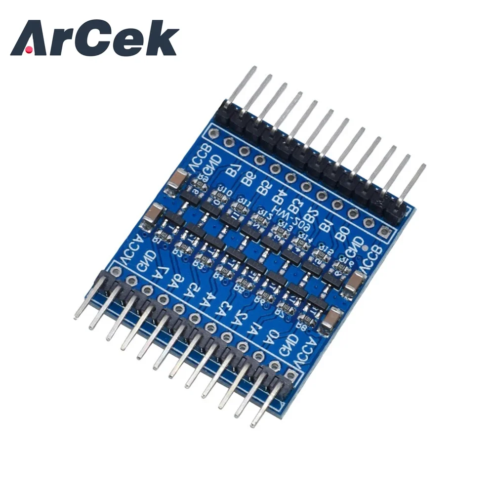 8 Channel Level Conversion Module Two-way Conversion Between 3.3V and 5V IO Access 5V Sensor For Raspberry Pi