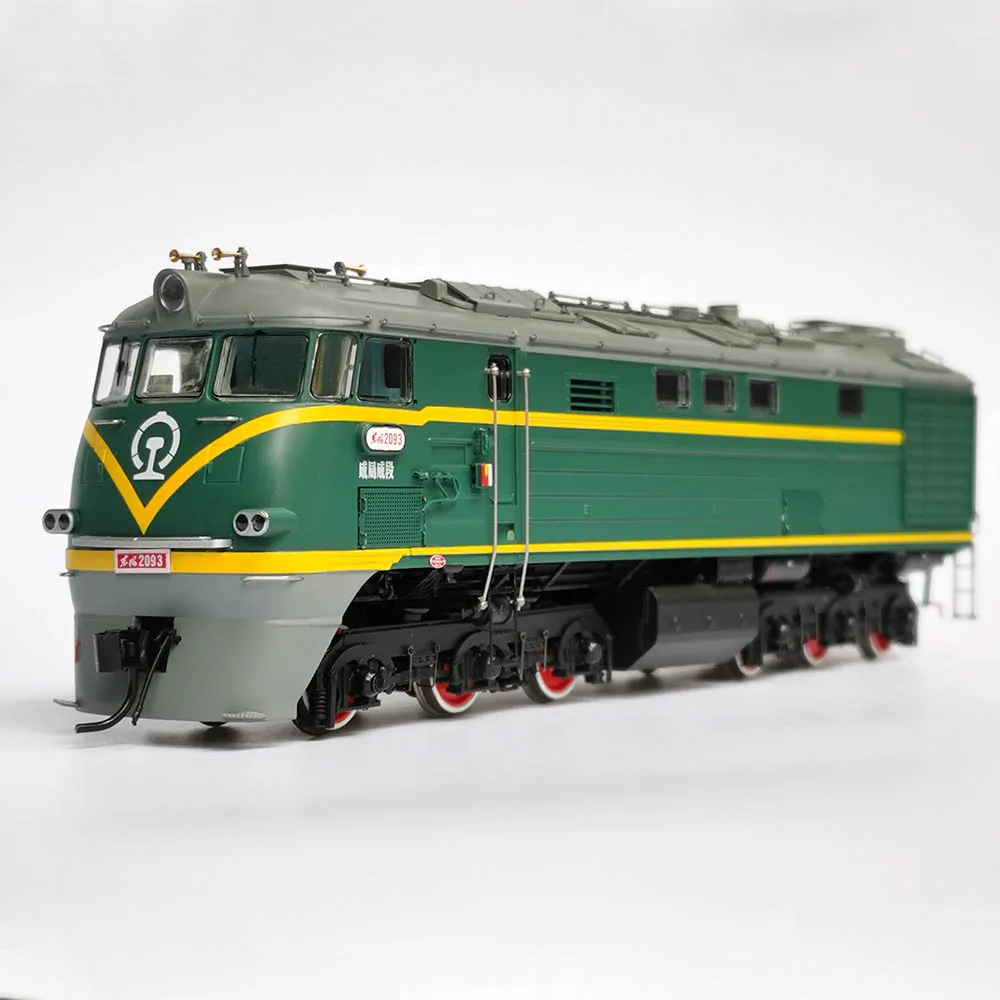 

N27 Train Model HO 1/87 0059 1443 Dongfeng Diesel Locomotive DF3 Three-window Version Movable Rail Car Model Toy